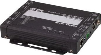 Attēls no System przekazu sygnału AV Aten DisplayPort / HDMI / VGA Switch with HDBaseT Transmitter