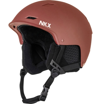 Attēls no Slēpošanas ķivere NKX Nomad Snow Helmet L izmērs Bordo