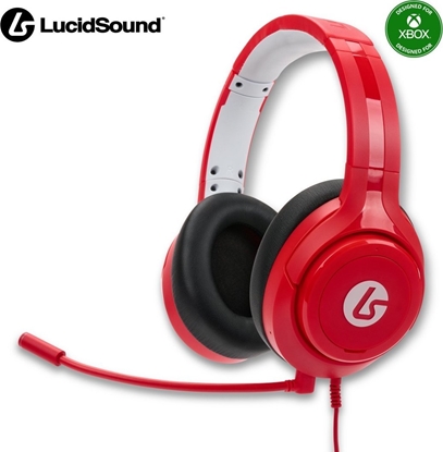 Изображение Słuchawki LucidSound LucidSound LS10X XS Słuchawki przewodowe - czerwone