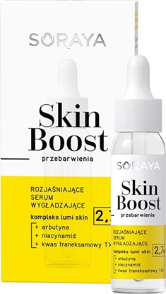 Изображение Soraya SORAYA Skin Boost Rozjaśniające Serum wygładzające - przebarwienia 30ml