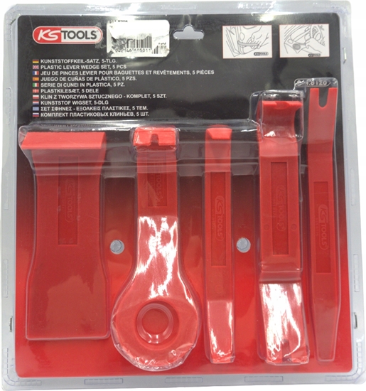 Picture of Sourcing 5-piece plastic tool set KS TOOLS