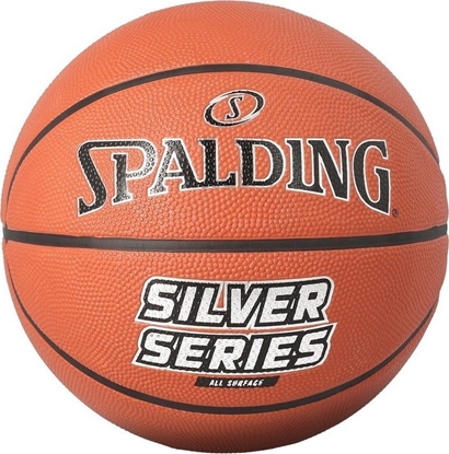 Attēls no Spalding piłka do koszykówki spalding silver series 5