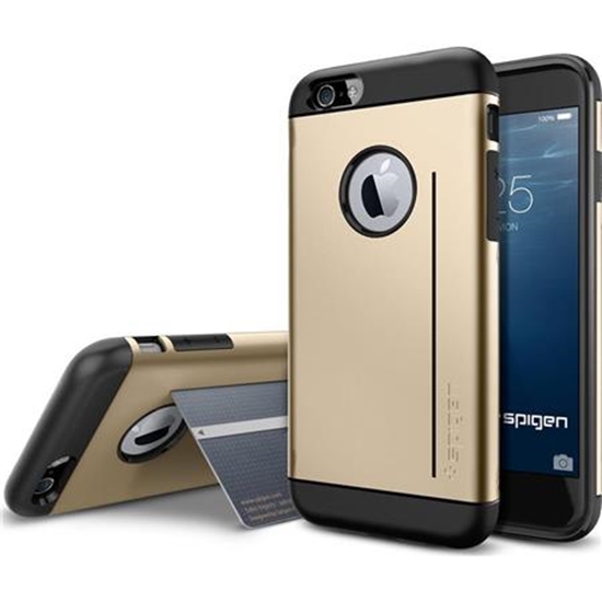 Picture of Spigen Neo Hybrid case for iPhone 6+ gold