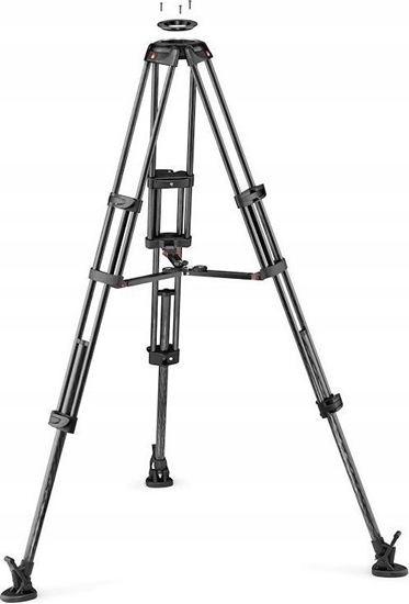 Picture of Statyw Manfrotto Statyw Pro Video Carbon 100/75mm środ. rozp.