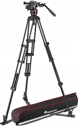 Attēls no Statyw Manfrotto Zestaw Twin Alu z głowicą 608 dolna rozp