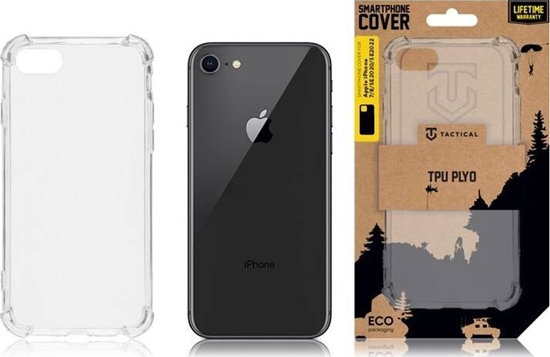 Изображение Tactical Tactical TPU Plyo Cover for Apple iPhone 7/8/SE2020/SE2022 Transparent standard