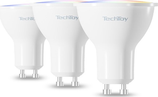 Picture of Tesla TechToy Smart Żarówka RGB 4.7W GU10 Zigbee 3 szt