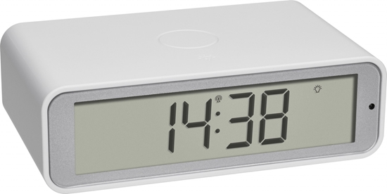 Picture of TFA TFA 60.2560.02 TWIST white Radio alarm clock