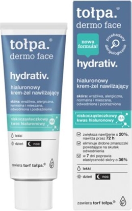 Attēls no Tołpa Hydrativ, nawilżający krem odprężający, LEKKI, DZIEŃ SPF 15, 40ml