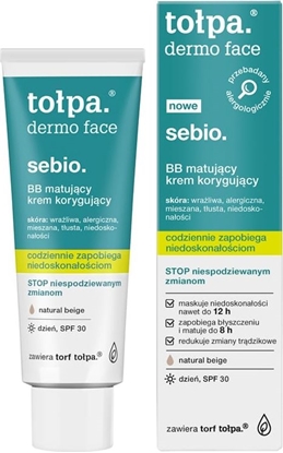 Изображение Tołpa Sebio BB matujący krem korygujący 40 ml