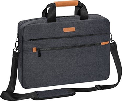 Изображение Torba Pedea Torba na laptopa PEDEA Torba Elegance Pro na notebook 15,6 cala (39,6 cm) Torba na ramię z paskiem na ramię i przegrodą na tablet do 27,96 cm (11 cali), szara