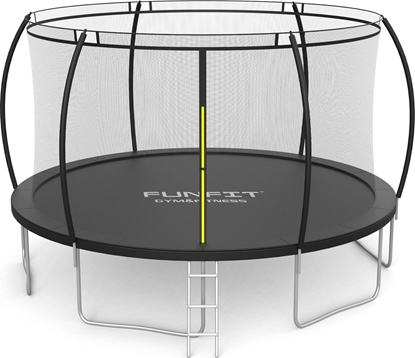 Attēls no Trampolina ogrodowa Funfit 3124 z siatką wewnętrzną 15 FT 465 cm