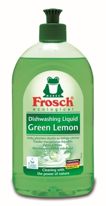 Изображение Trauku mazgāšanas līdzeklis FROSCH Green Lemon, 500ml