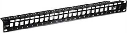 Изображение TRENDnet TRENDnet TC-KP24S Patch panel, 24-porty bez Keystone ekranowane 1 HE