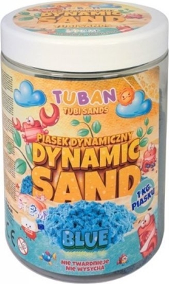 Изображение TUBAN Piasek dynamiczny niebieski 1kg