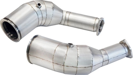 Изображение TurboWorks Downpipe Audi RS6 RS7 C8 S8 D5 4.0 TFSI  19+