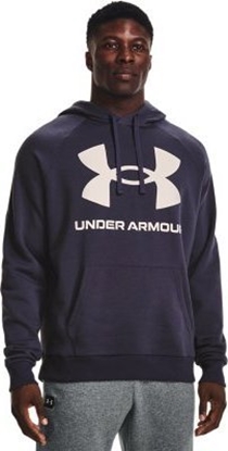 Attēls no Under Armour Bluza męska Rival Fleece Big Logo Hd granatowa r. M (1357093-558)