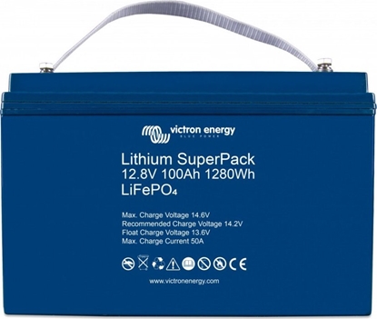 Attēls no Victron Energy Victron Energy LiFePO4 SuperPack BAT512110710 12,8V/100Ah-batteri