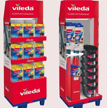 Attēls no Vileda STAND VILEDA ZESTAW RĘKAWICE, ŚCIERKI, ZMYWAKI (1 KPL)