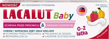 Изображение Zdrovit LACALUT Baby Pasta do zębów dla dzieci od 0-2 lat 55ml