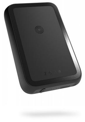 Изображение ZENS MAGNET 4000 MAH WIRELESS DUAL POWERBANK KICKSTAND AND QI TX