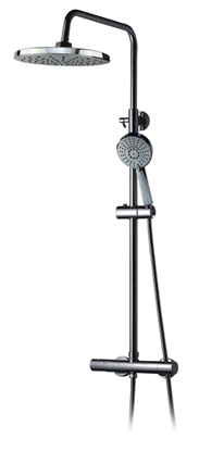 Attēls no Zestaw prysznicowy Domoletti Shower set with thermostatic faucet Domoletti Miami ST-98001 chrome