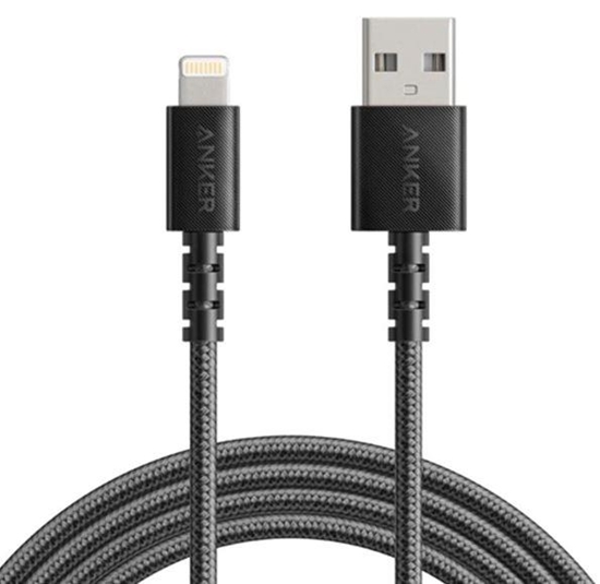 Picture of CABLE LIGHTNING TO USB-A 1.8M/BLACK A8013H12 ANKER