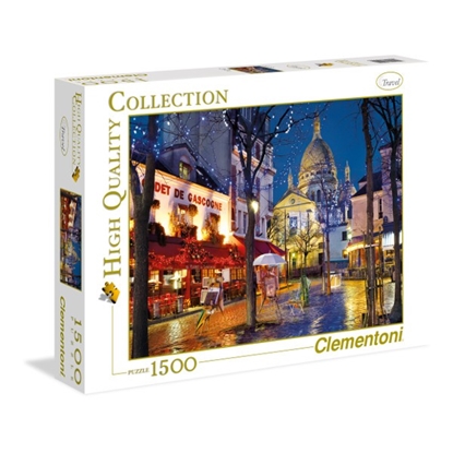 Изображение Clementoni 1500 elementów Paryż Montmartre - (PCL-31999)