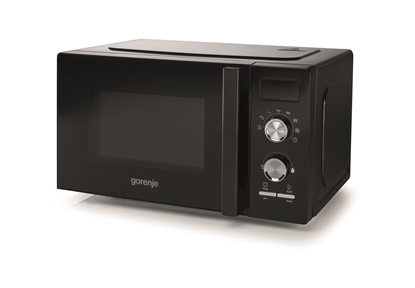 Изображение Gorenje | Microwave Oven | MO20A3BH | Free standing | 800 W | Convection | Black