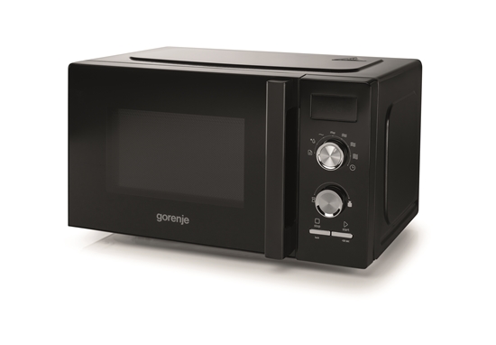 Picture of Gorenje | Microwave Oven | MO20A3BH | Free standing | 800 W | Convection | Black