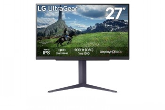 Picture of Monitor 27 cali 27GS85Q-B QHD UltraGear 100Hz, 1ms, 400cd, HDMI, DP, USB, Pivot, HAS