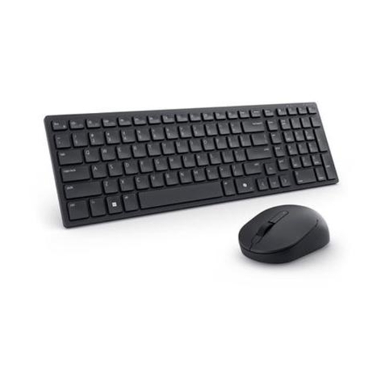 Изображение Dell Silent Keyboard and Mouse - KM555 - Lithuanian (QWERTY)