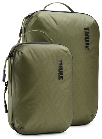 Picture of Thule | Compression Cube Set | Packing Cube | Soft Green