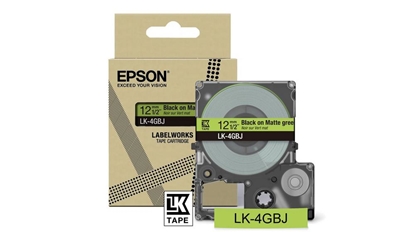 Изображение Epson LK-4GBJ Black, Green