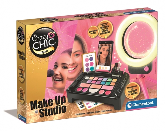 Изображение Clementoni Zestaw do makijażu Crazy Chic Studio MakeUp