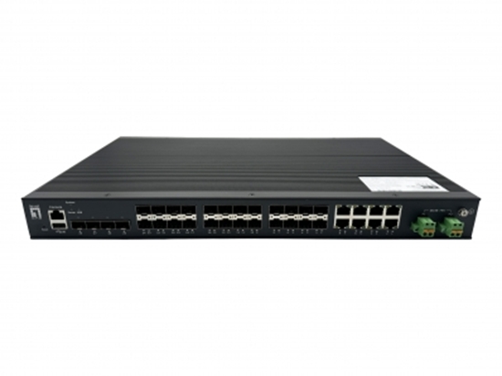 Изображение Level One LevelOne Switch  28x GE IGU-2872  4x2.5GbE, 16x1.25GbE SFP