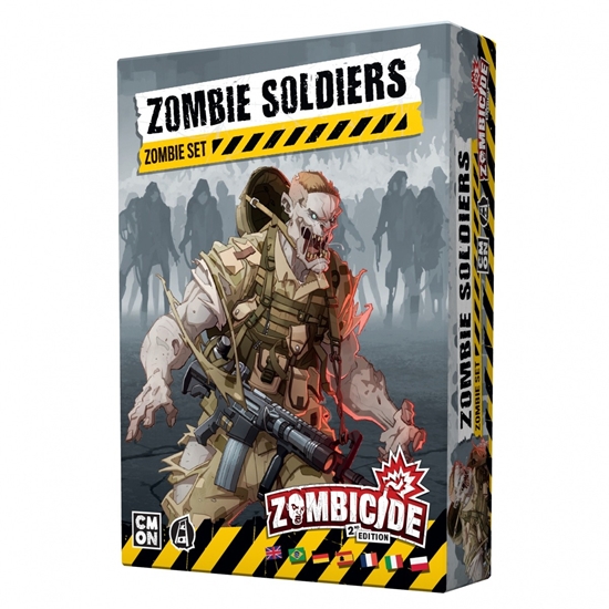 Picture of Portal Games Zombicide 2 ed. - Zombie Soldiers Zombie Set CMON