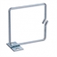 Picture of Roline 19" Cable Manager, 80x80mm, metal, Mounting central, cable entry central