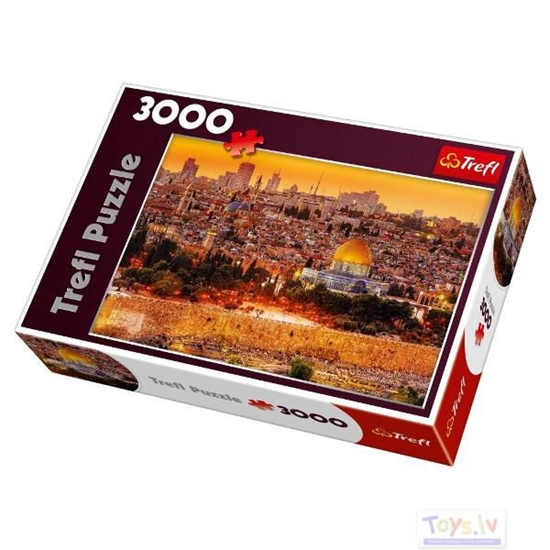 Изображение Trefl PUZZLE 3000EL DACHY JEROZOLIMY PUD (33032)