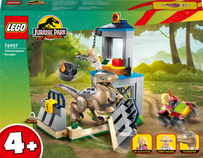 Изображение LEGO Jurassic 76957 Velociraptor Escape