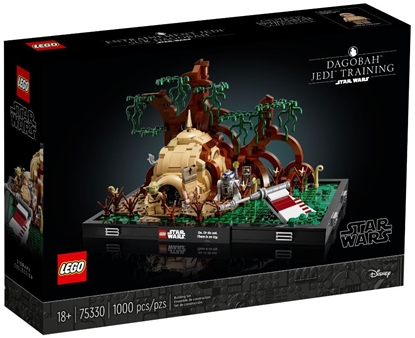 Attēls no LEGO STAR WARS 75330 DIORAMA: DAGOBAH JEDI TRAINING