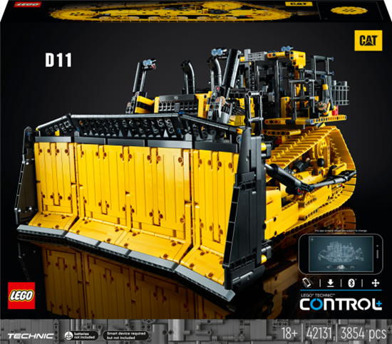 Picture of LEGO Technic Sterowany przez aplikację buldożer Cat D11 (42131)