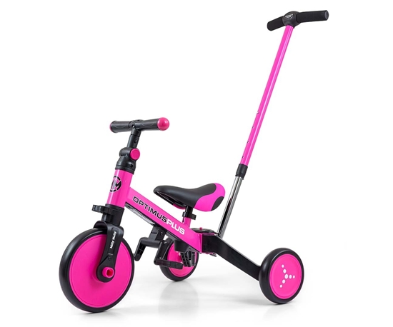 Picture of Milly Mally Rowerek Ride On - Bike 4w1 OPTIMUS PLUS Pink