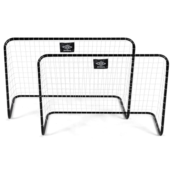 Изображение 2 FUTBOLA VĀRTU KOMPLEKTS AR TĪKLU 78x56x45CM UMBRO