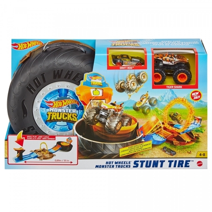 Attēls no Hot Wheels Wyrzutnia Monster Truck Opona  (GVK48)