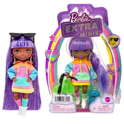 Изображение Lalka Barbie Mattel Barbie Lalka Extra mała 7 HJK66 MATTEL