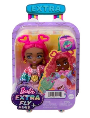 Изображение Lalka Barbie Mattel BRB EXTRA FLY MINIS HIPPIE HPB19 WB3