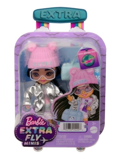 Picture of Lalka Barbie Mattel BRB EXTRA FLY MINIS ZIMOWA HPB20 WB3