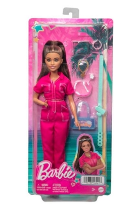 Изображение Lalka Barbie Mattel BRB LALKA ROZOWY KOMBINEZON AKCESORIA HPL76 WB6