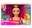 Picture of Lalka Barbie Mattel Głowa do stylizacji Neonowa tęcza Czarne włosy HMD81